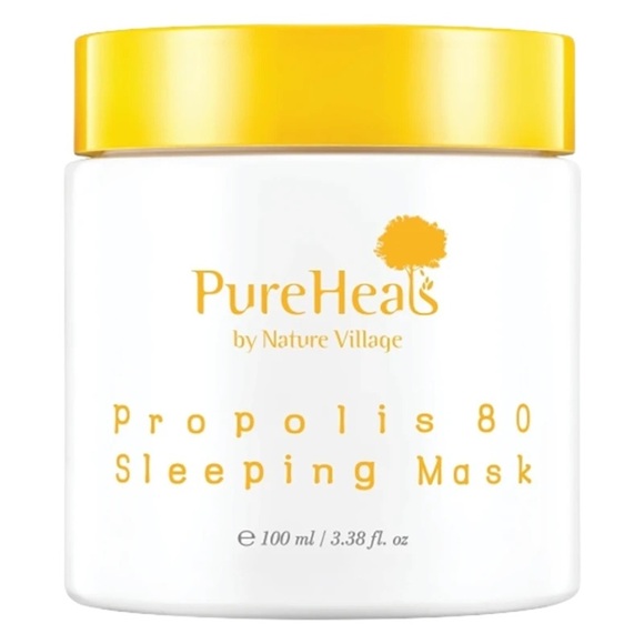 NIB PureHeals by Nature Village Propolis 80 Sleeping Mask Full Size - Picture 1 of 9